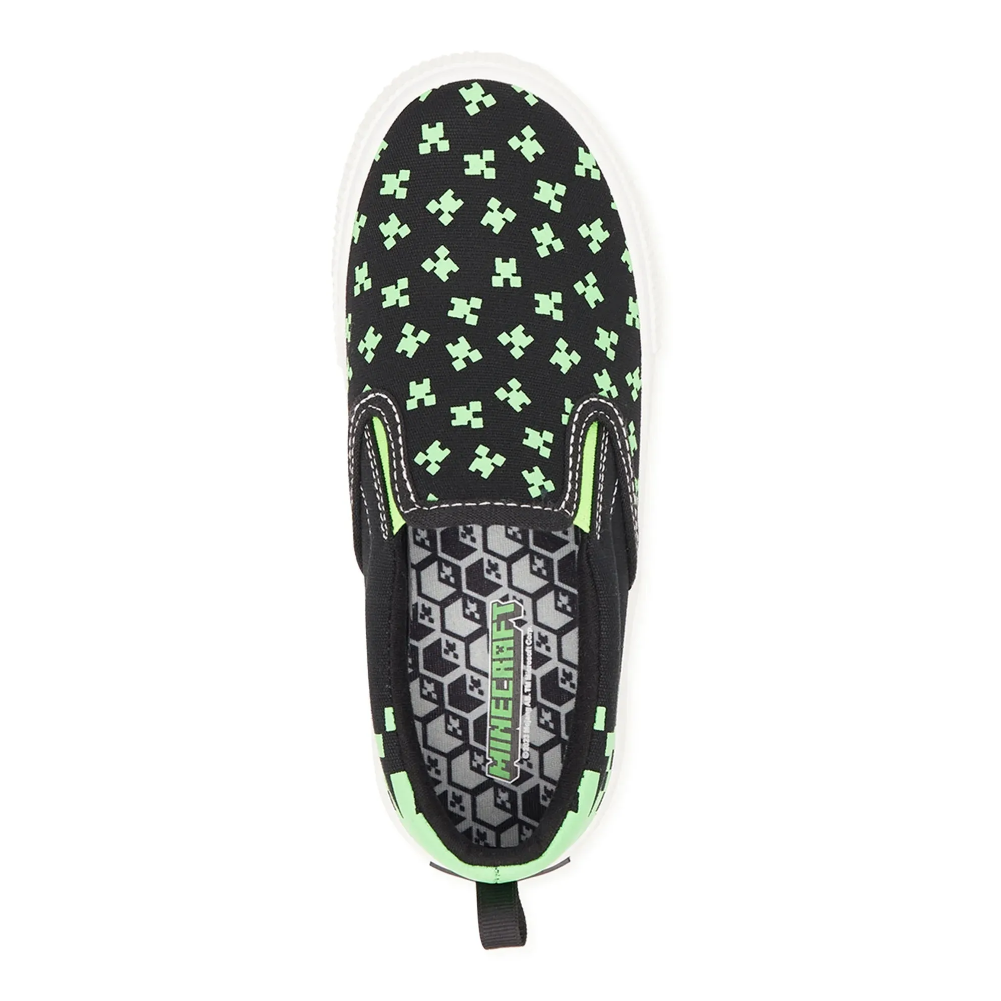 Boys "Minecraft" slip on shoe (brand new)