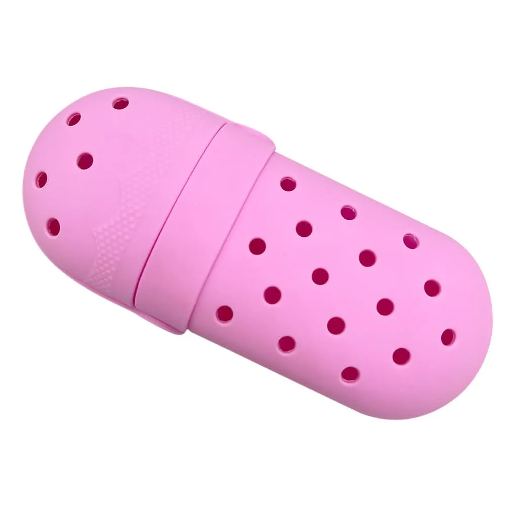 Breathable Silicone Slipper Pencil Case