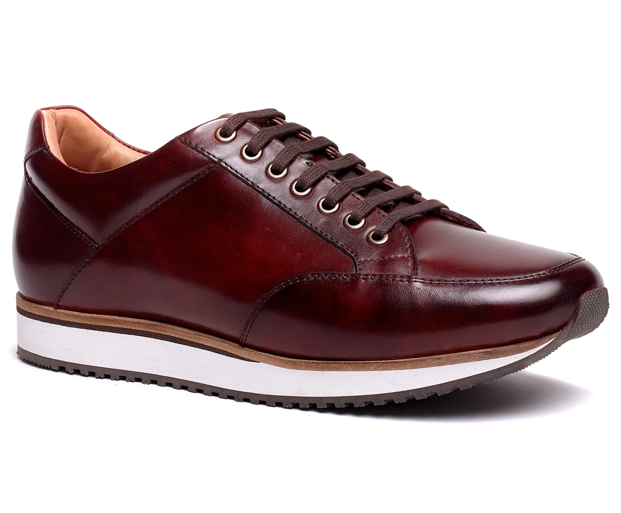 Brooklyn Sneaker // Burgundy