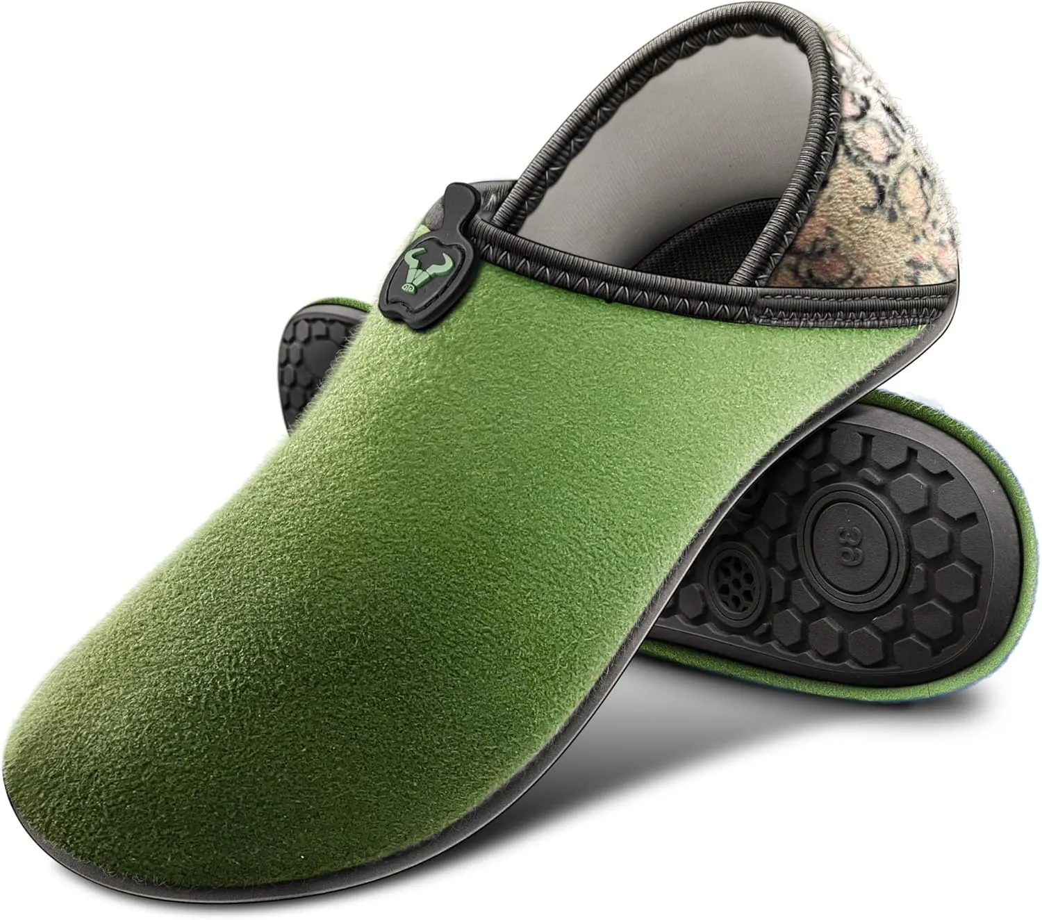 BULLIANT Women Slippers Socks, Slip on Shoes for Women Barefoot Yoga Shoe Comfortable Stretch Fit
