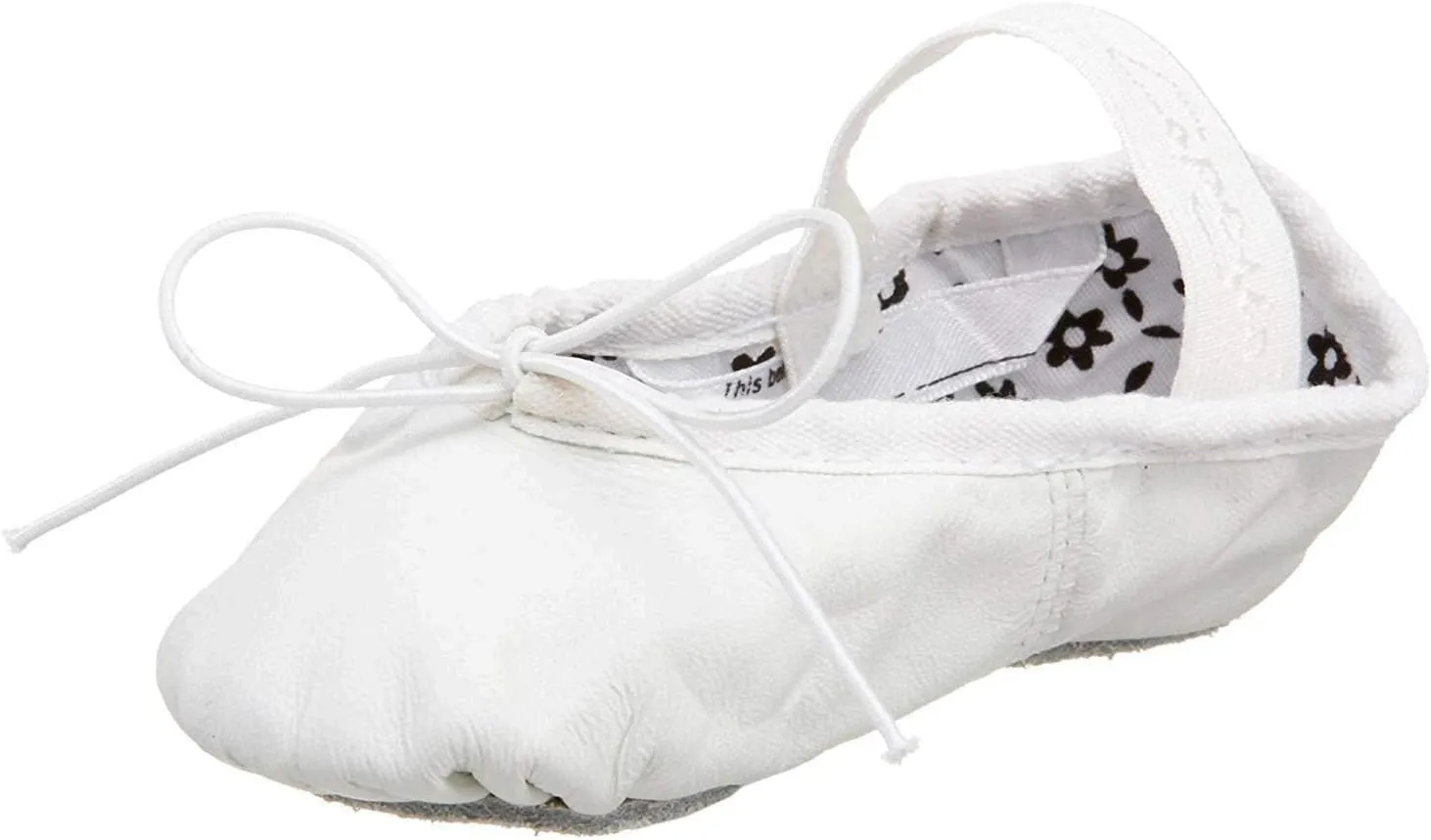 Capezio girls Daisy 205 Ballet Shoe (Toddler/Little Kid),White,13 W US Little Kid