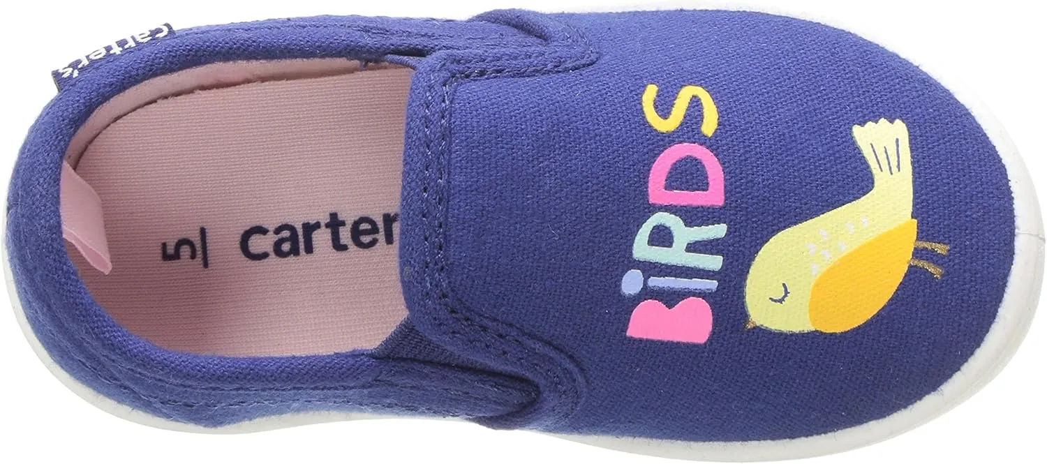 Carter's Girl's Tween Casual Slip-on Sneaker
