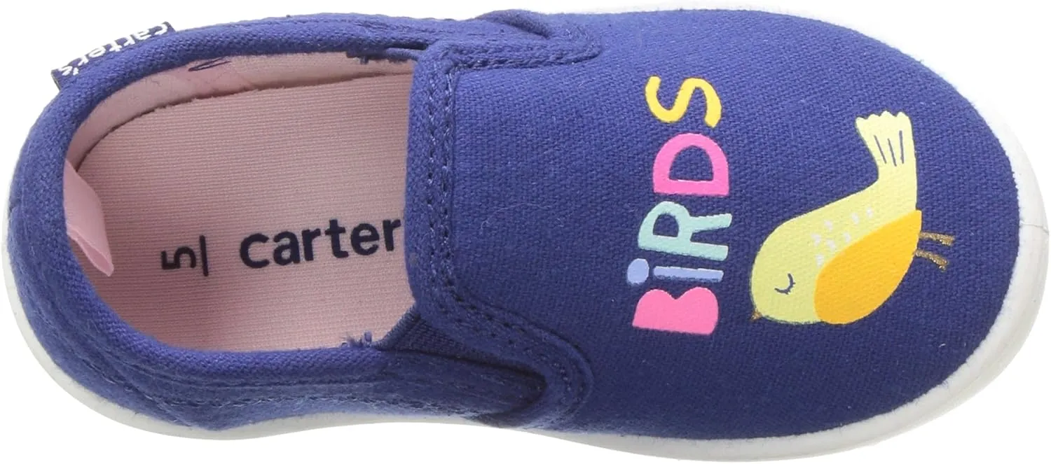 Carter's Girl's Tween Casual Slip-on Sneaker
