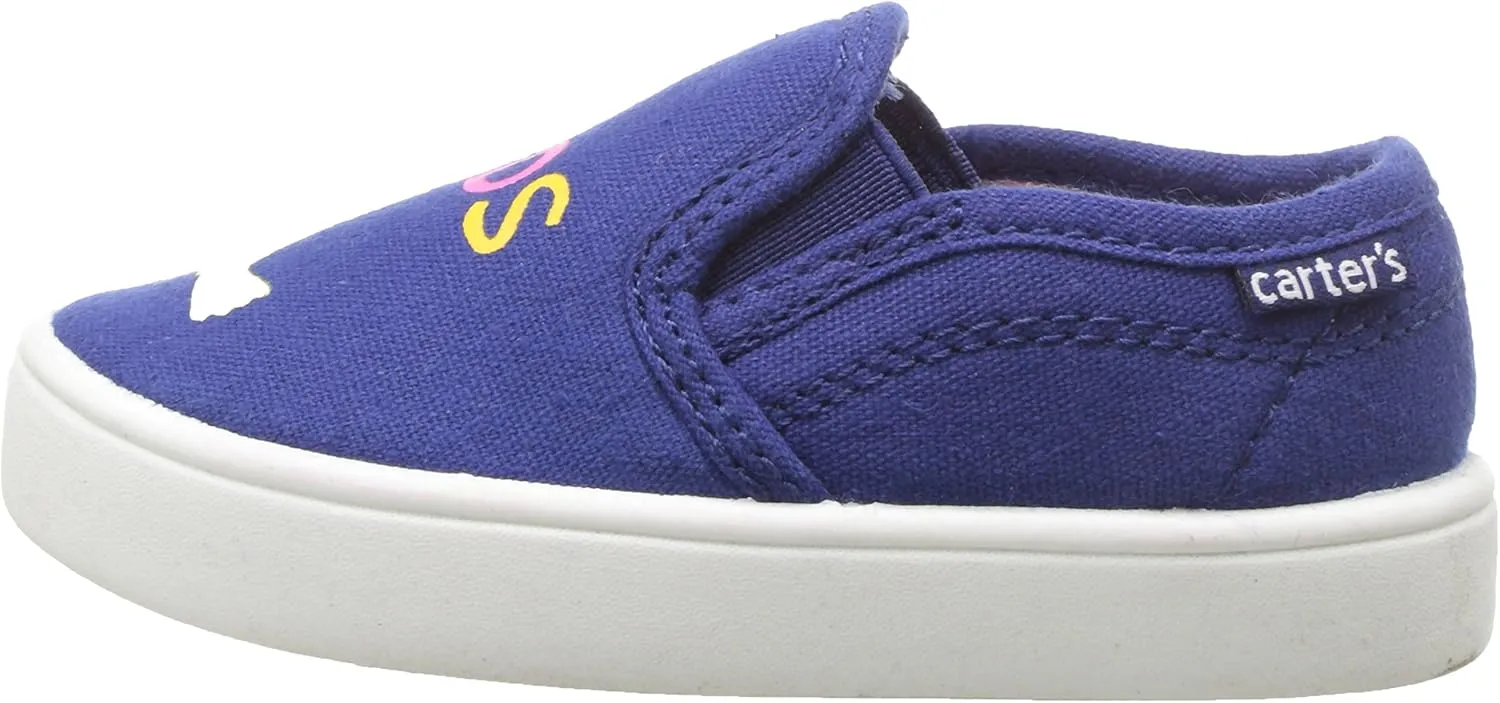 Carter's Girl's Tween Casual Slip-on Sneaker