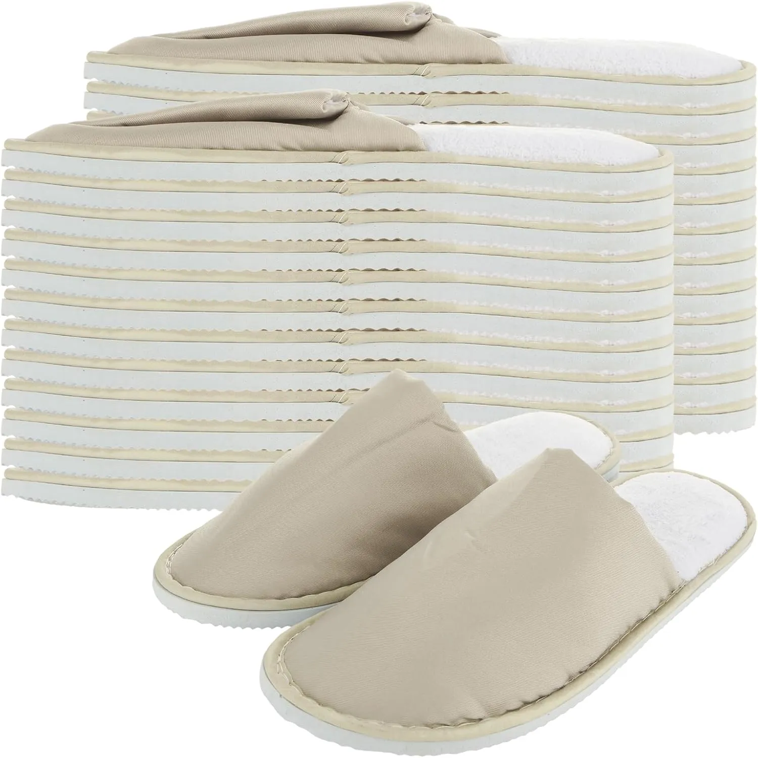 CertBuy 10 Pairs Disposable Spa Slippers House Slipper Soft Home Coral Fleece Slipper,Super Soft Crystal Velvet, Padded Sole For Comfort- For Guests Hotel Travel For Women And Men