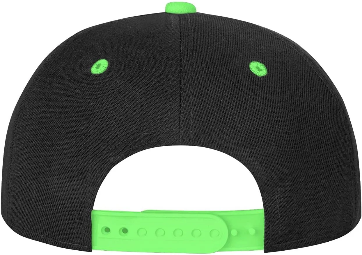 Chef with Spatula and Frying Pan Baseball Cap for Men Women Snapback Hat Adjustable Flat Bill Hats