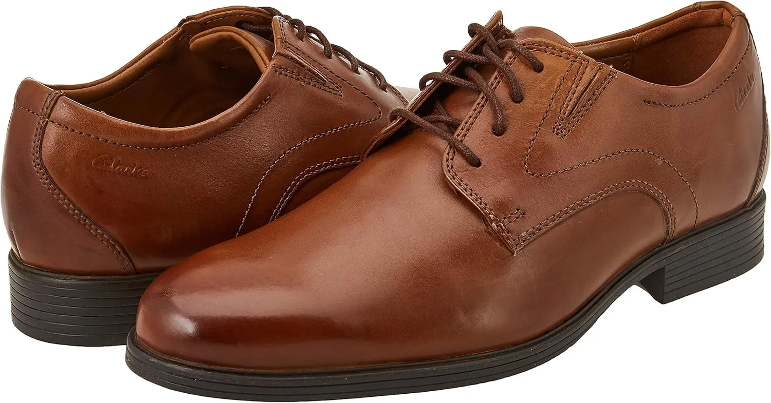 Clarks Men's Whiddon Plain Oxford Flat