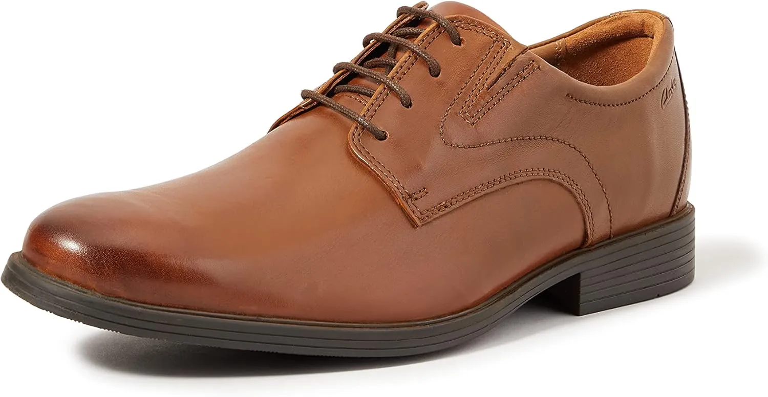 Clarks Men's Whiddon Plain Oxford Flat