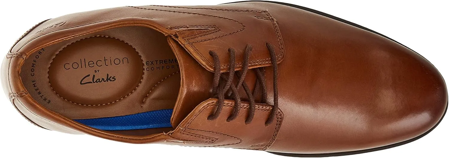 Clarks Men's Whiddon Plain Oxford Flat