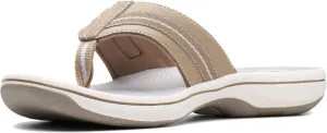 Clarks Unisex Brinkley JazzH Sneaker, Sand, 0 US Women