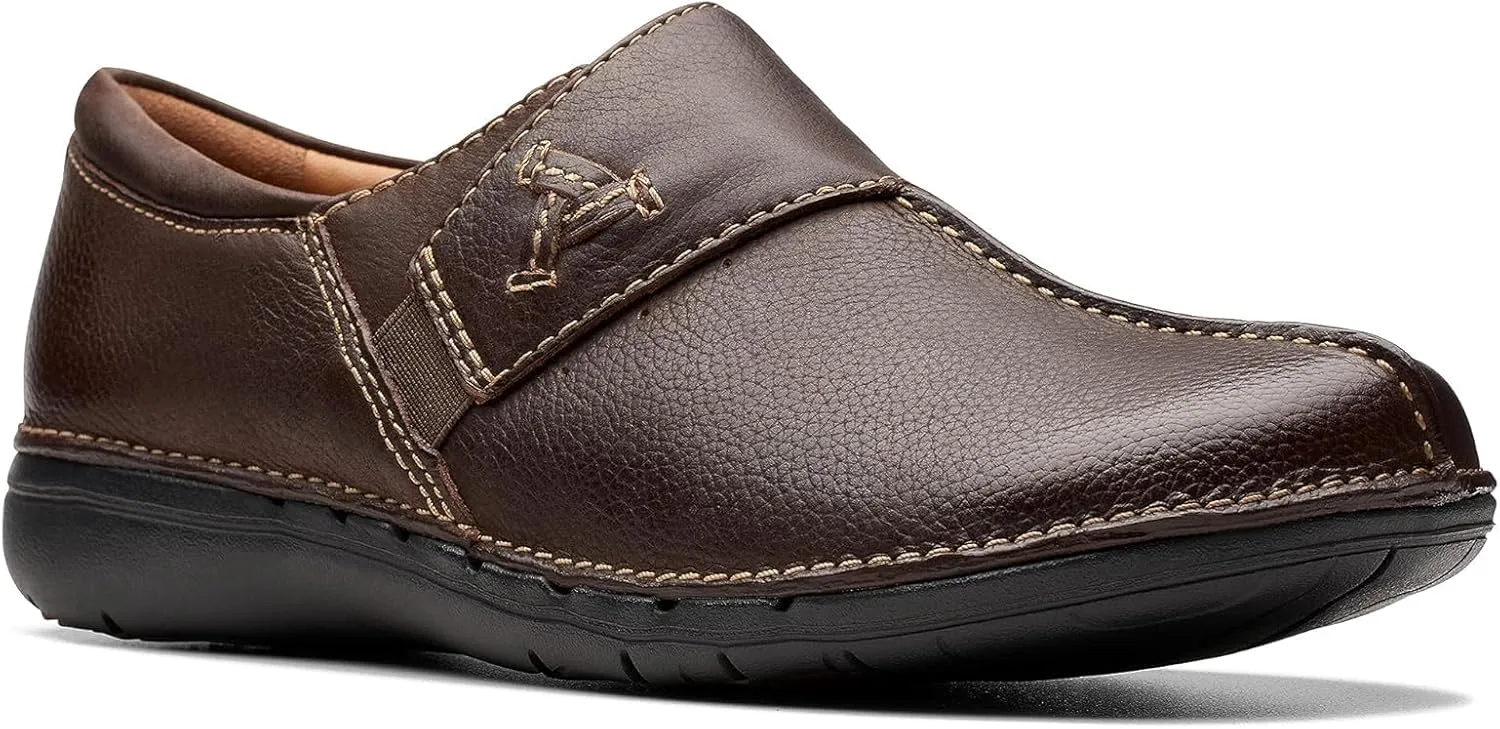 Clarks Unisex Un Loop Ave Sneaker, Dark Brown, 0 US Women