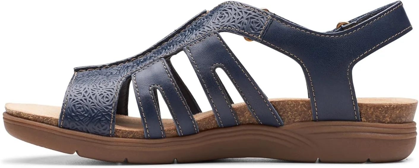 Clarks Women's April Belle Flat Sandal