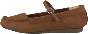 Clarks Women's Freckle Bar Ballet Flat, Dark Tan Suede, 10.5 US