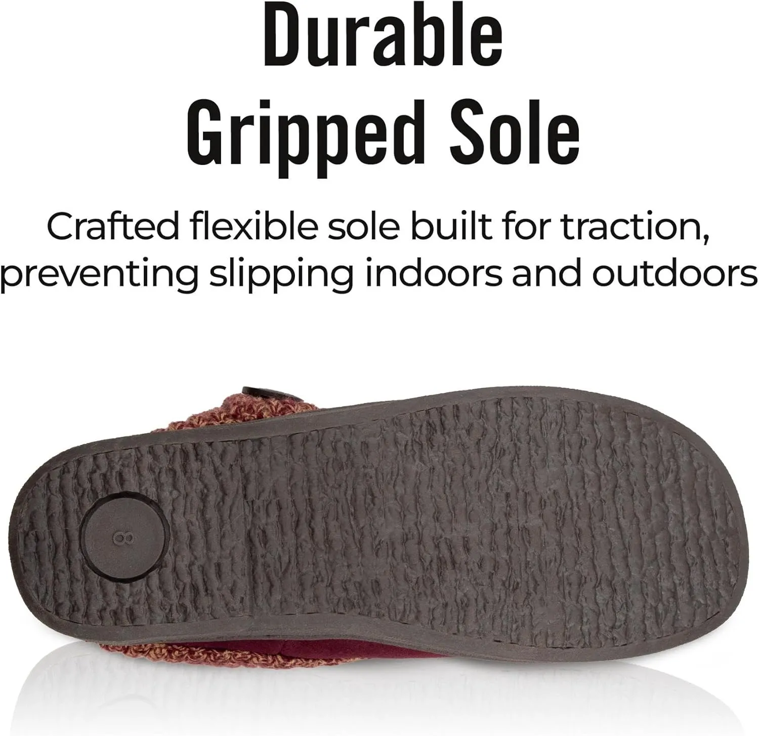 Clarks Women's Knit Scuff Slipper