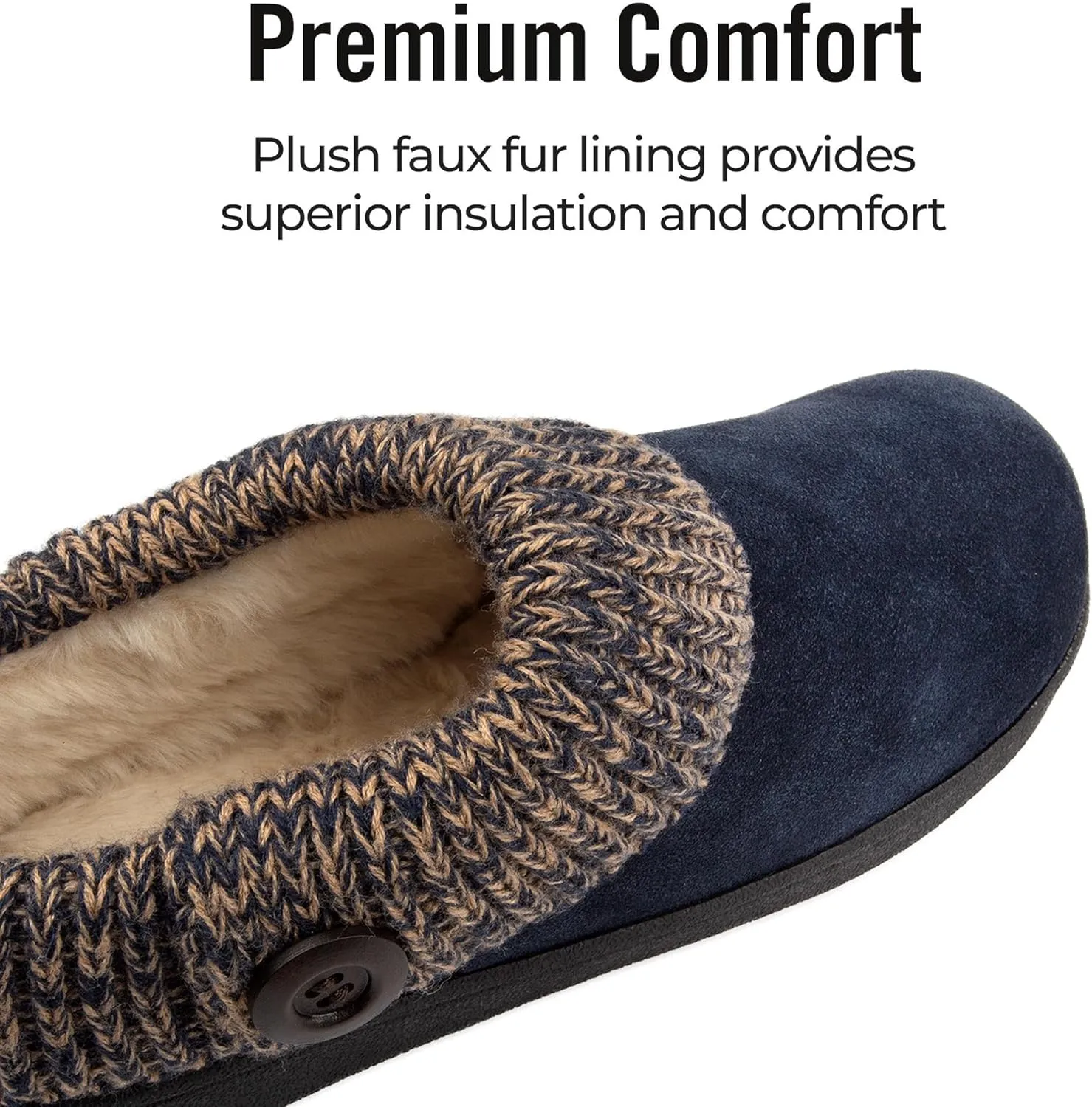 Clarks Women's Knit Scuff Slipper