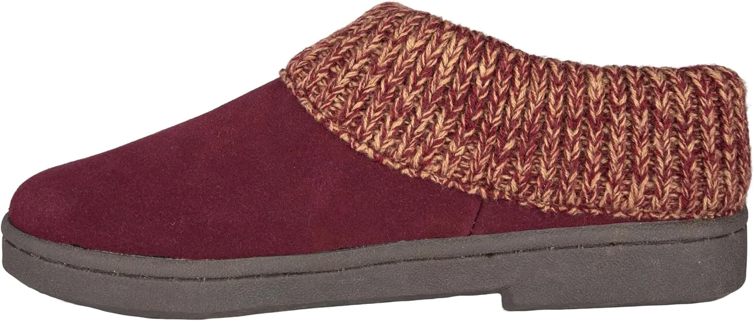 Clarks Women's Knit Scuff Slipper