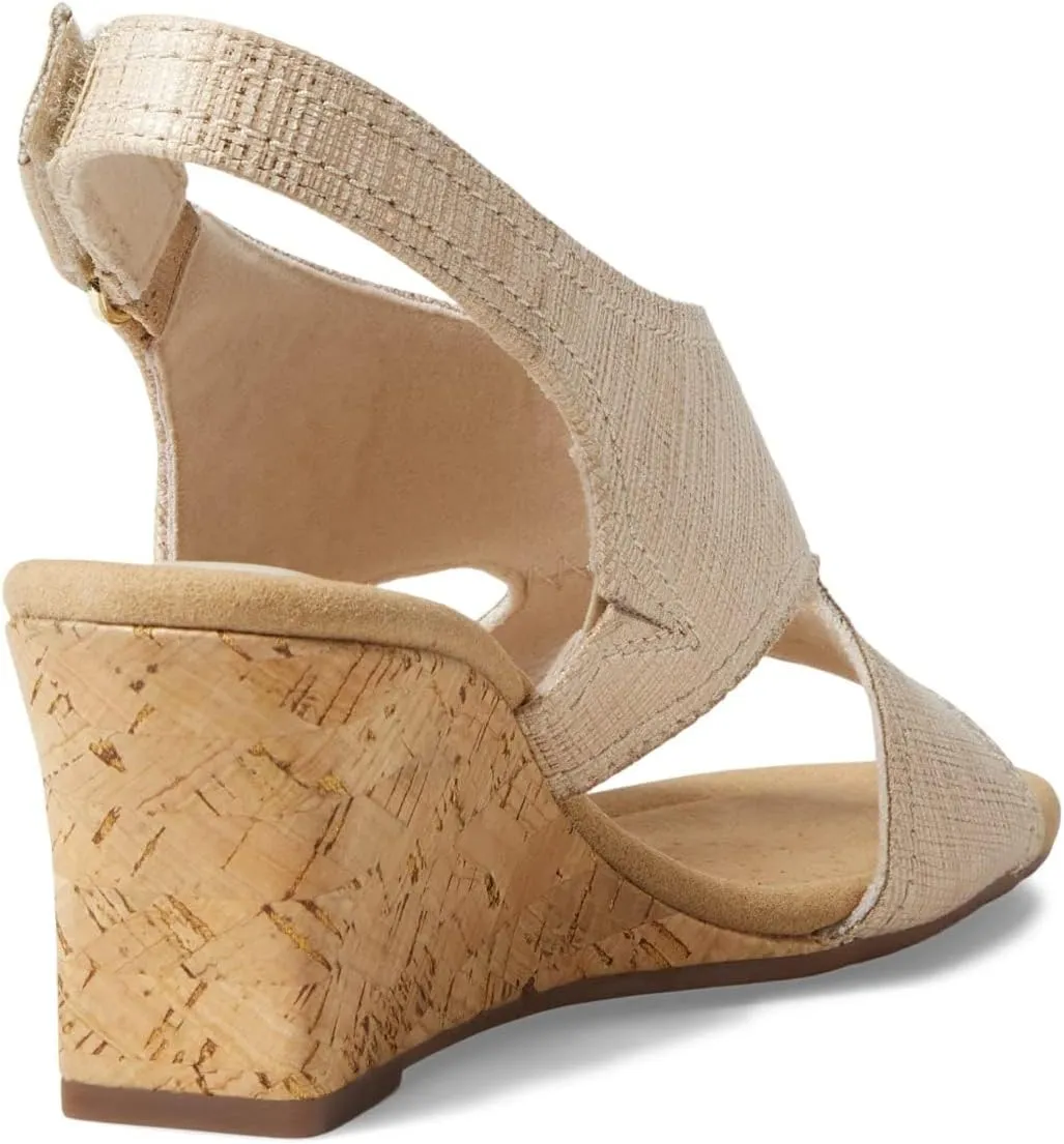 Clarks Womens Kyarra Aster Wedge Wedge Heels