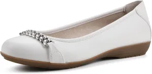 CLIFFS BY WHITE MOUNTAIN Women's Charmed Cushioned Ballet Flat