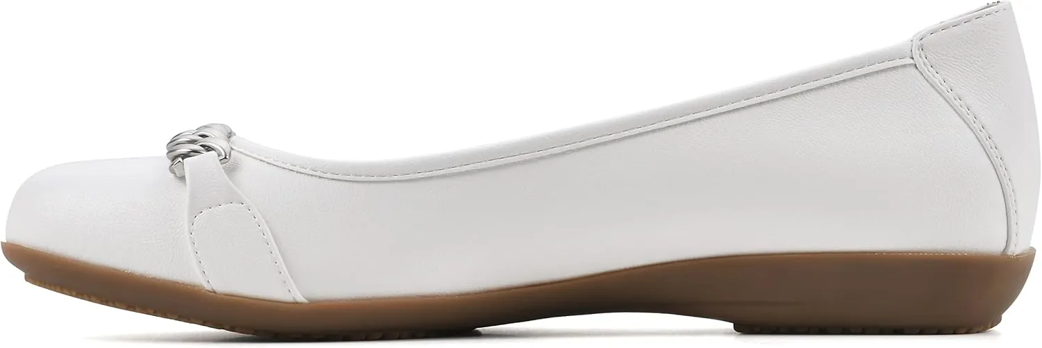 CLIFFS BY WHITE MOUNTAIN Women's Charmed Cushioned Ballet Flat