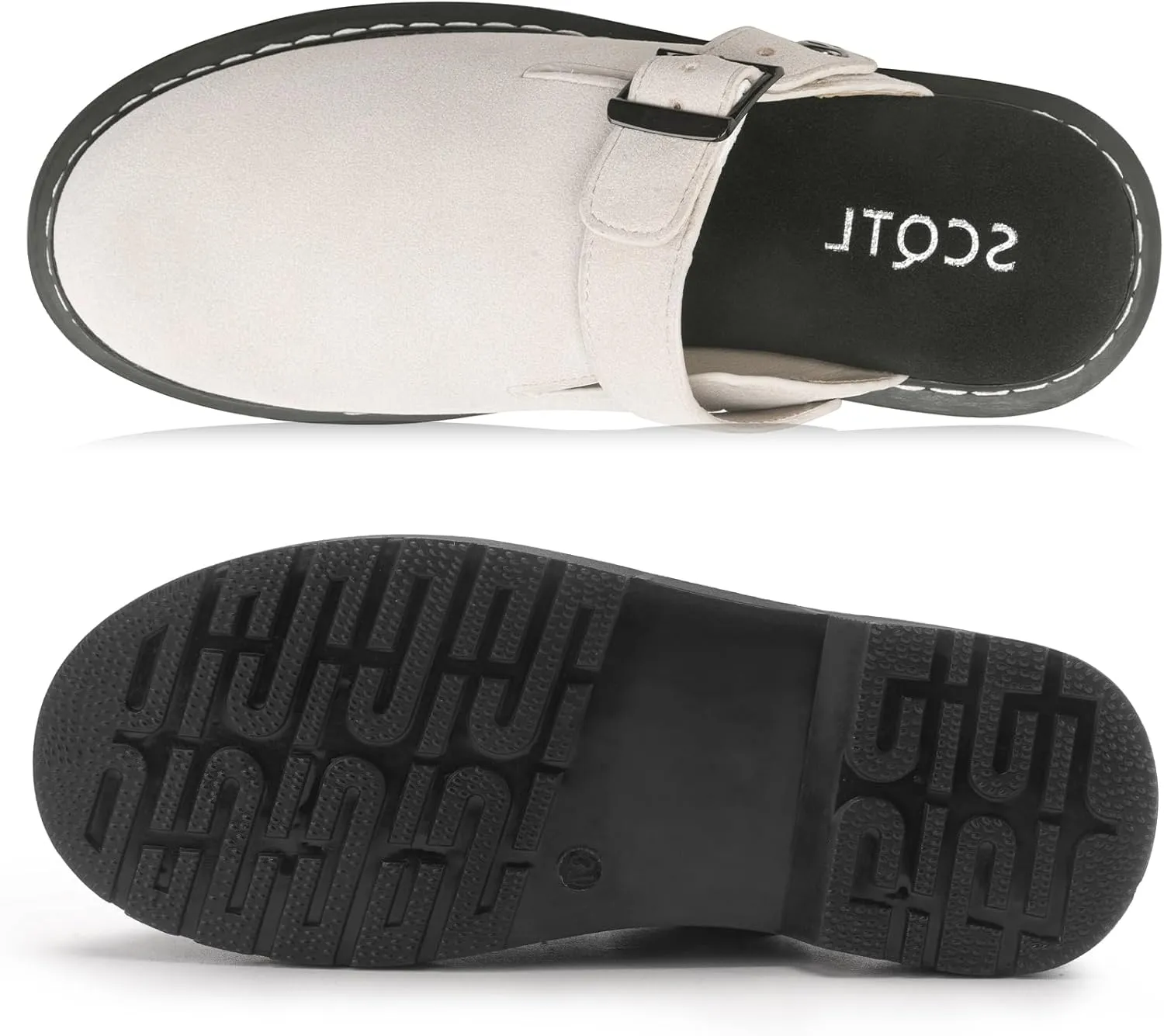 Clogs for Women, Adjustable Slingback Mules Closed Toe Slipper Womens Slip on Shoes Size 6-11