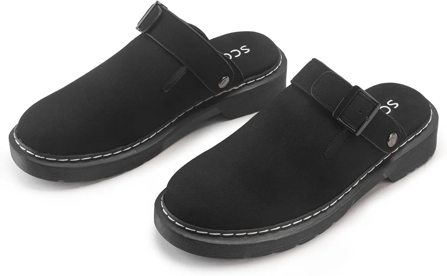 Clogs for Women, Adjustable Slingback Mules Closed Toe Slipper Womens Slip on Shoes Size 6-11