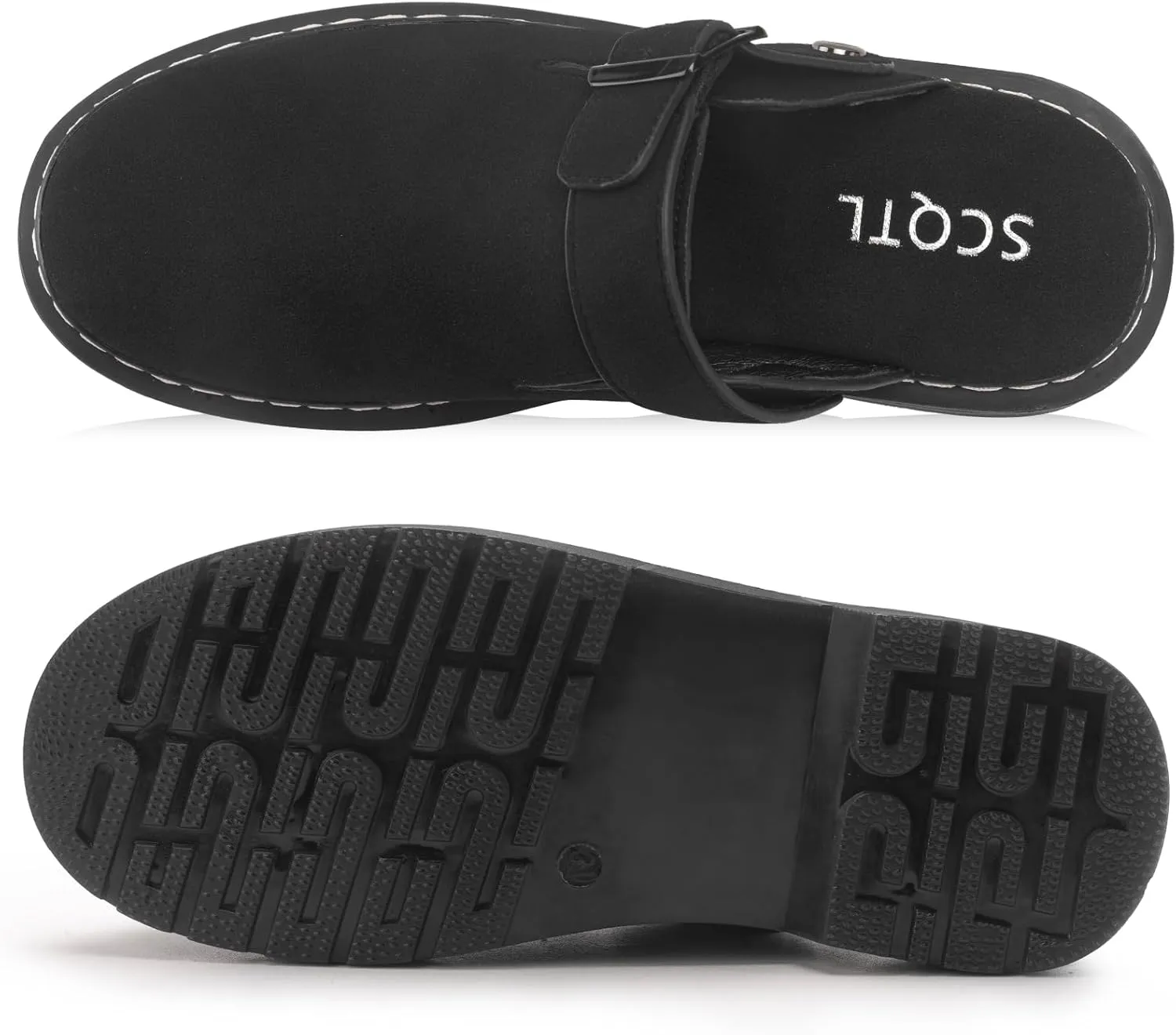 Clogs for Women, Adjustable Slingback Mules Closed Toe Slipper Womens Slip on Shoes Size 6-11