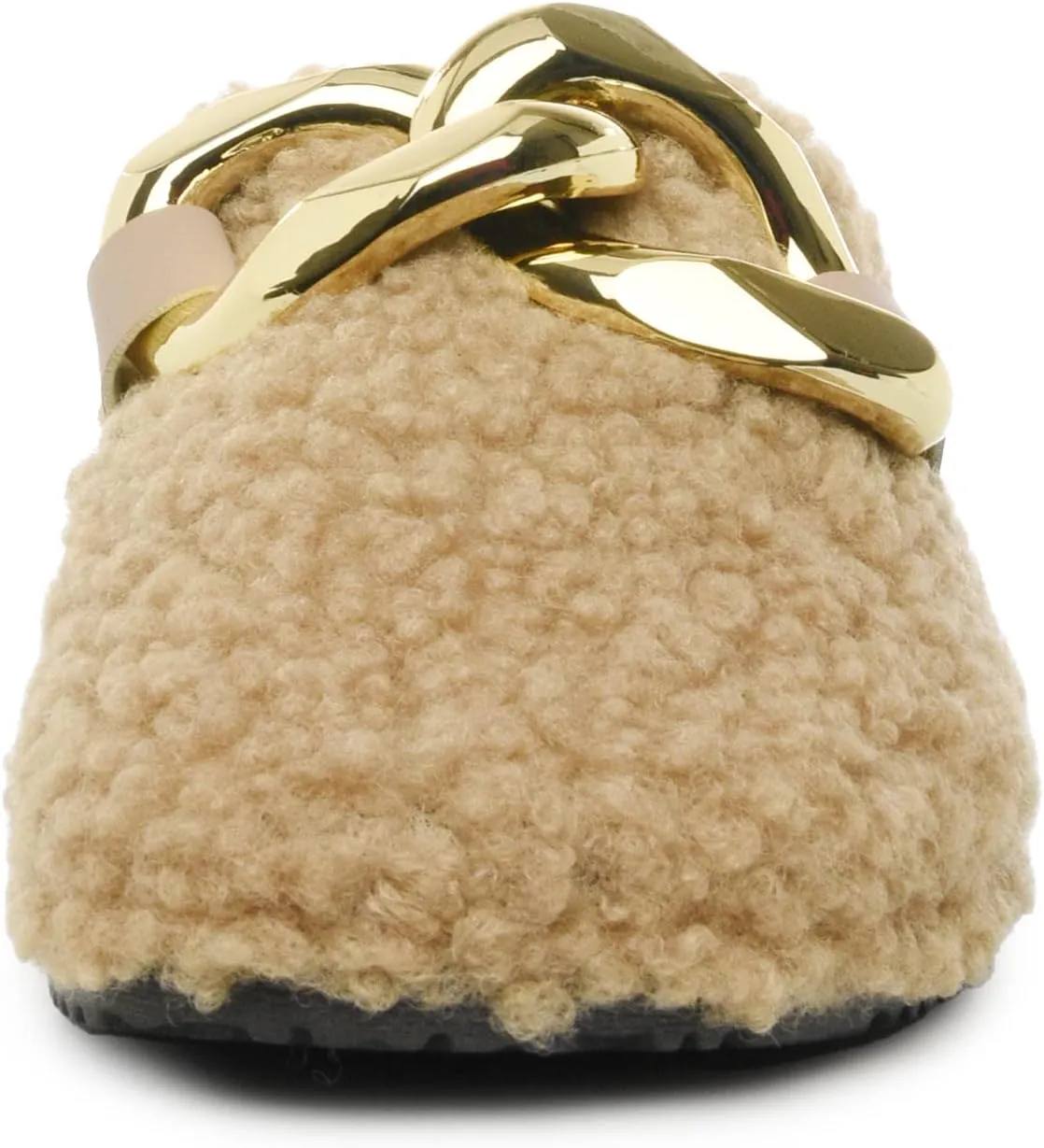 CLOUDAIR Fantsie Womens Fuzzy Slippers for House, Indoor & Outdoor - Furry Faux Plush Slipper - Lightweight & Comfortable Winter Shoes with Rubber Outsole