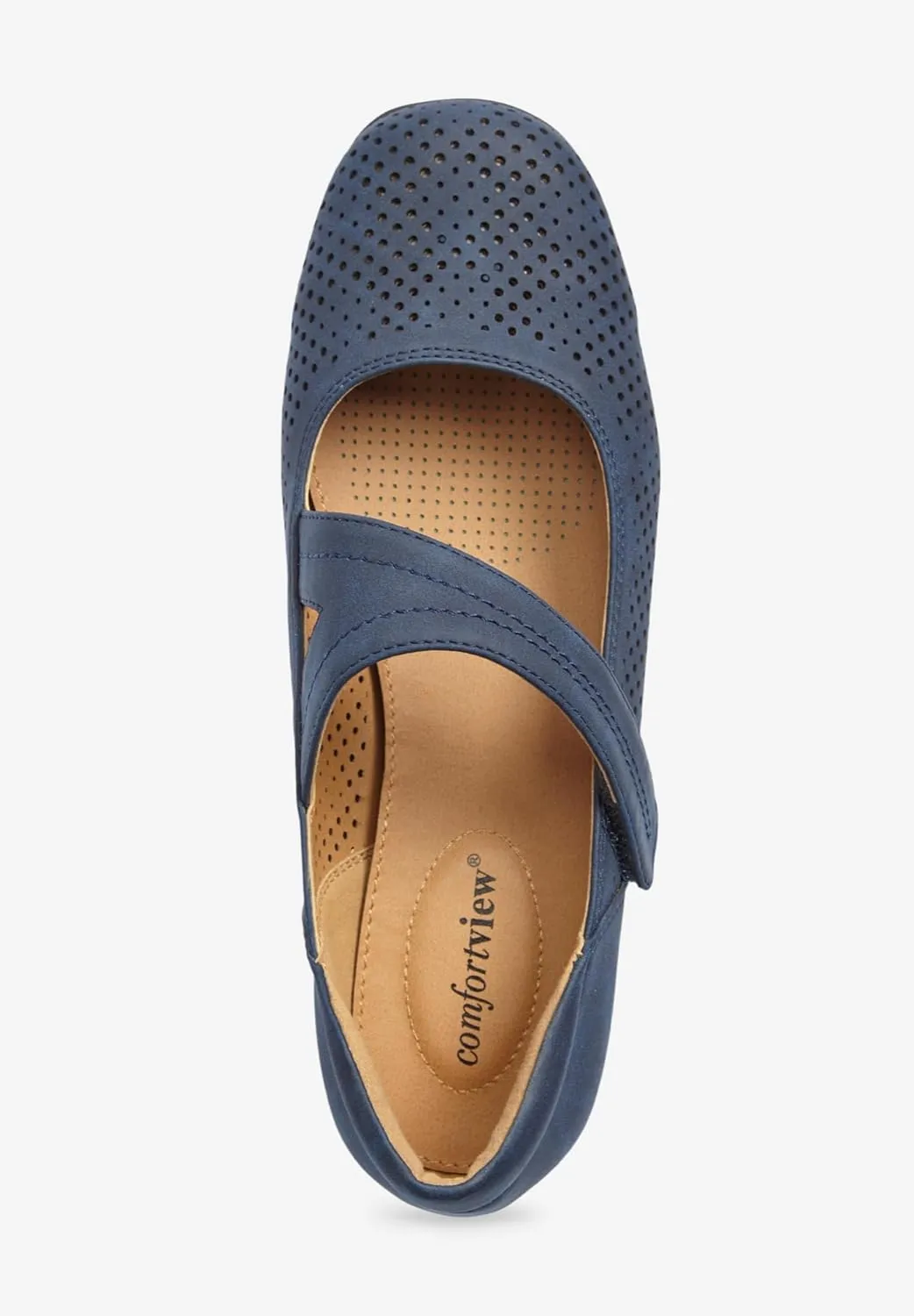 Comfortview Women's The Ezra Flat (Wide Widths Available)