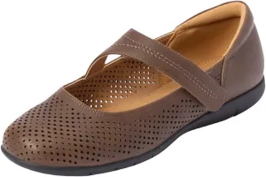 Comfortview Women's The Ezra Flat (Wide Widths Available)