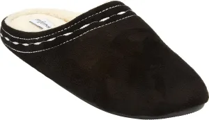 Comfortview Women's Wide Width Stitched Clog Slipper
