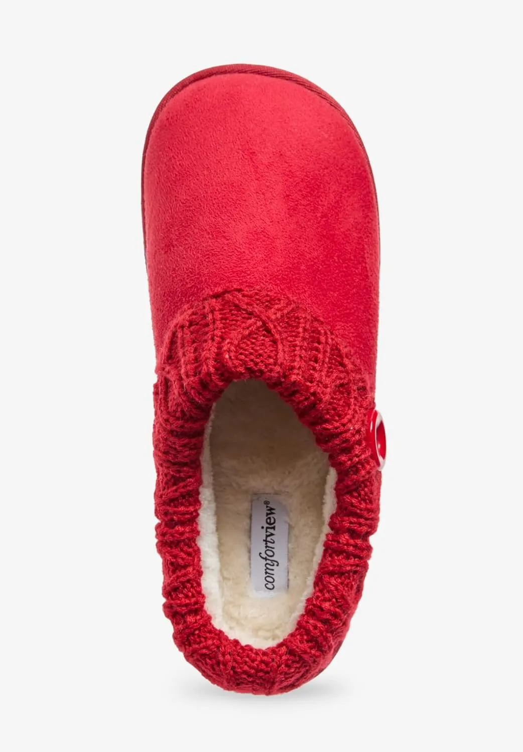 Comfortview Women's Wide Width The Leela Slipper