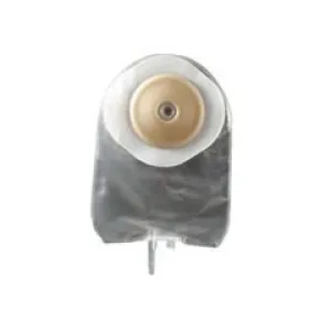 ConvaTec 175795 ActiveLife One-Piece Convex Urostomy Pouch with Pre-Cut Durahesive Skin Barrier, Fold Over Tap, 8" Pouch, Transparent, 1-1/8" Stoma Opening, Pack of 5