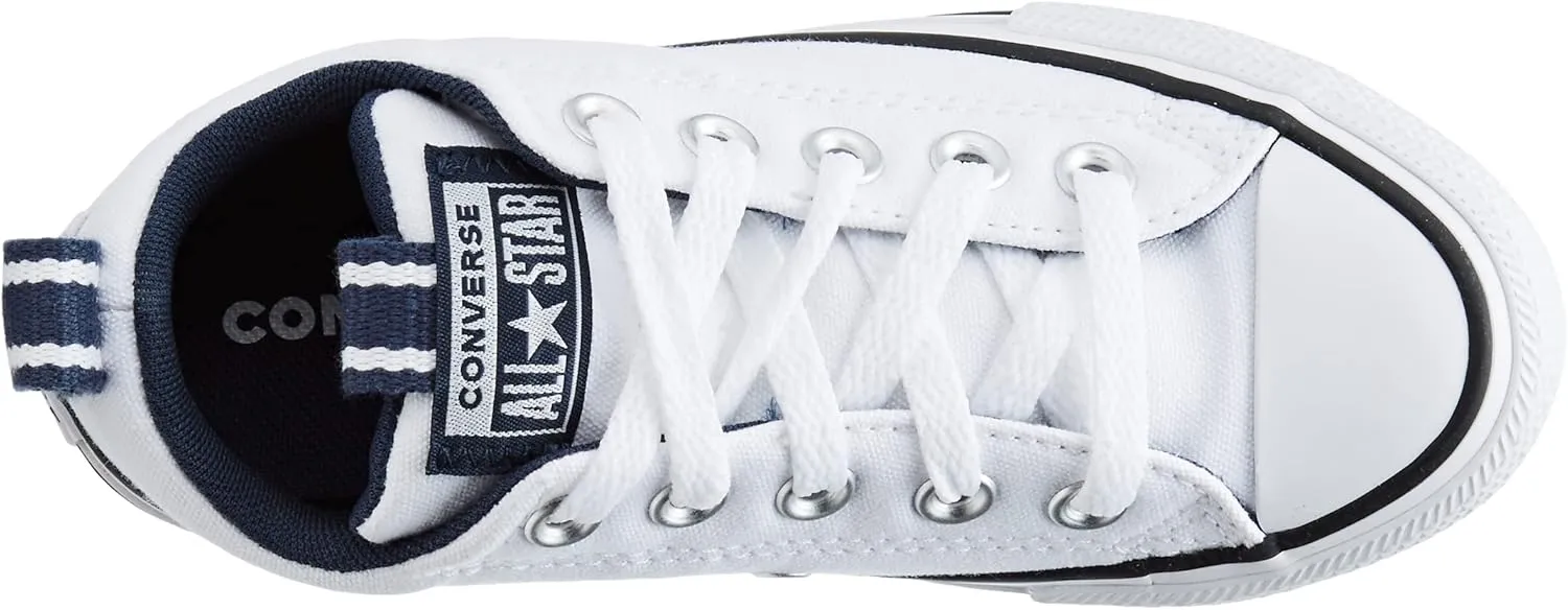 Converse boy's Chuck Taylor All Star Leather Street Slip on Low Top Sneaker