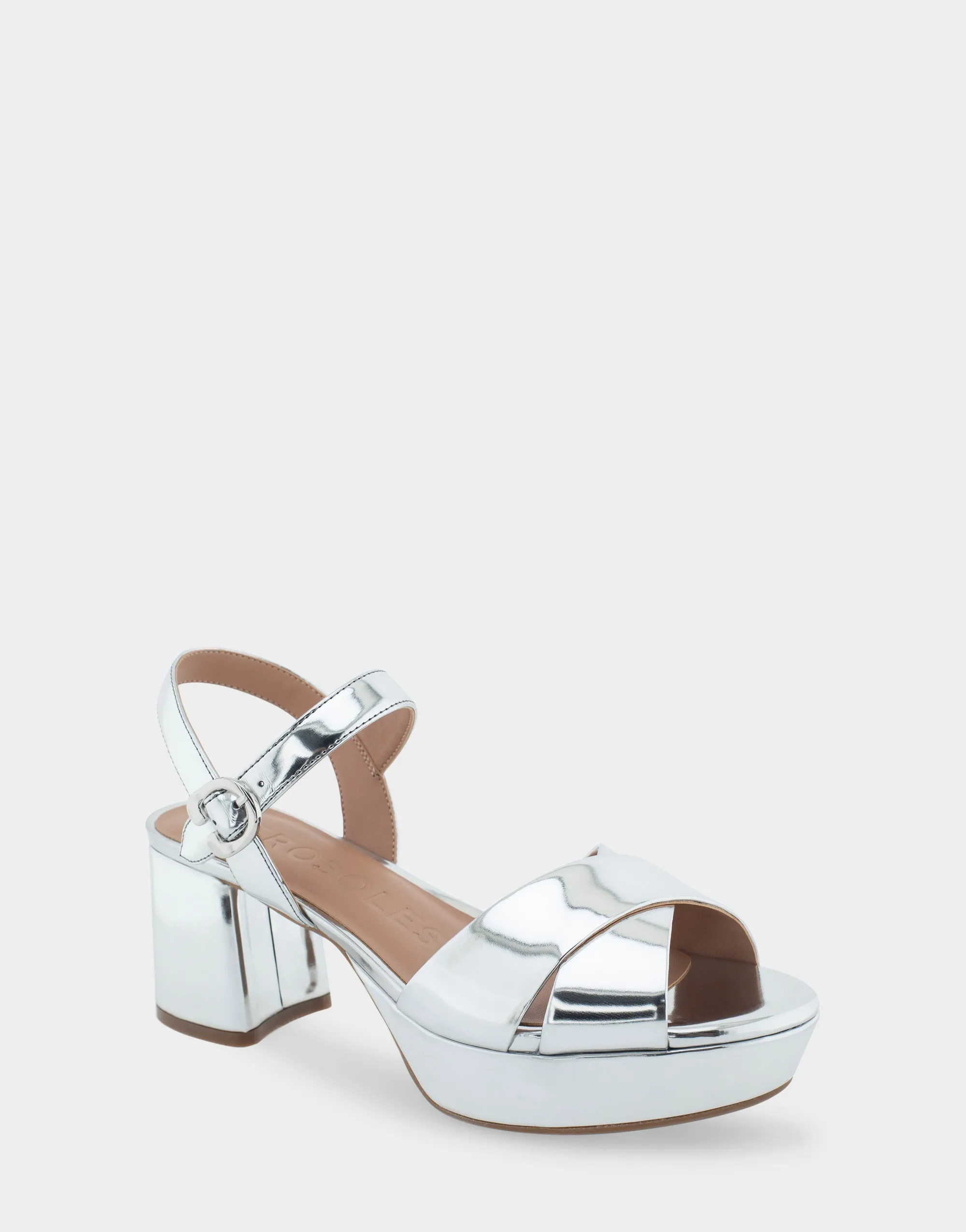 Cosmos Silver Faux Leather