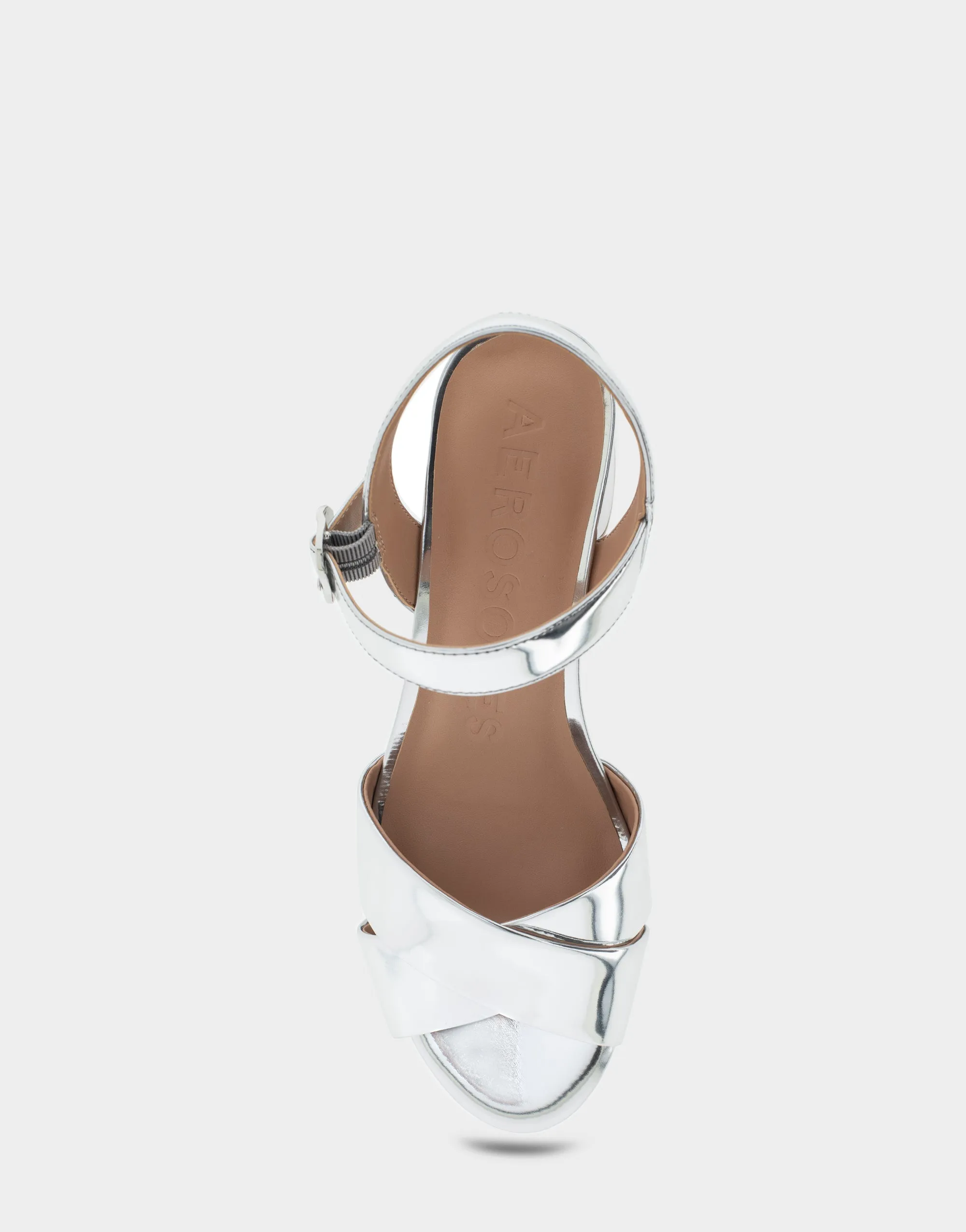 Cosmos Silver Faux Leather