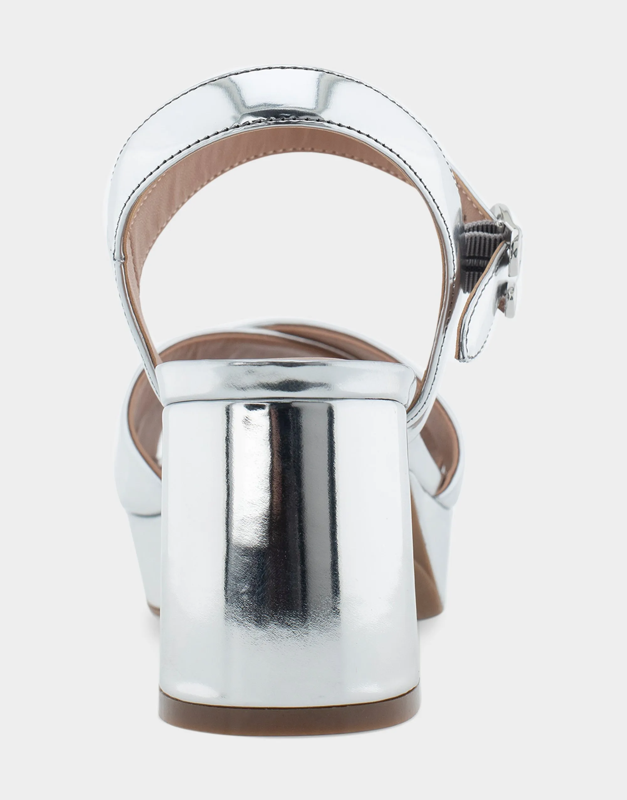 Cosmos Silver Faux Leather