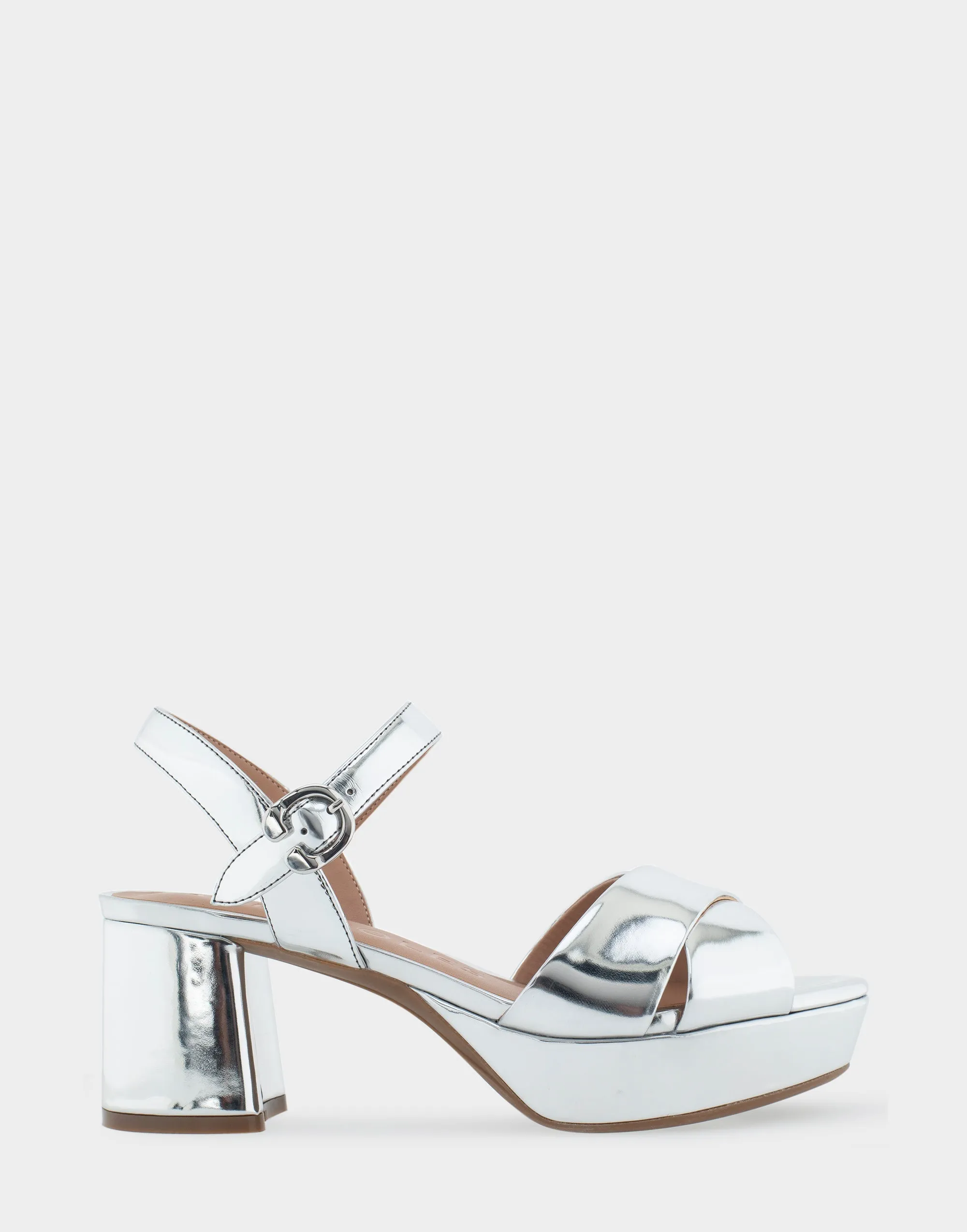 Cosmos Silver Faux Leather