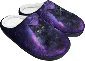 Cozy Slippers for Women - Indoor and Outdoor Cotton Slippers House Shoes with Anti-Skid Sole, Gifts for Women Men