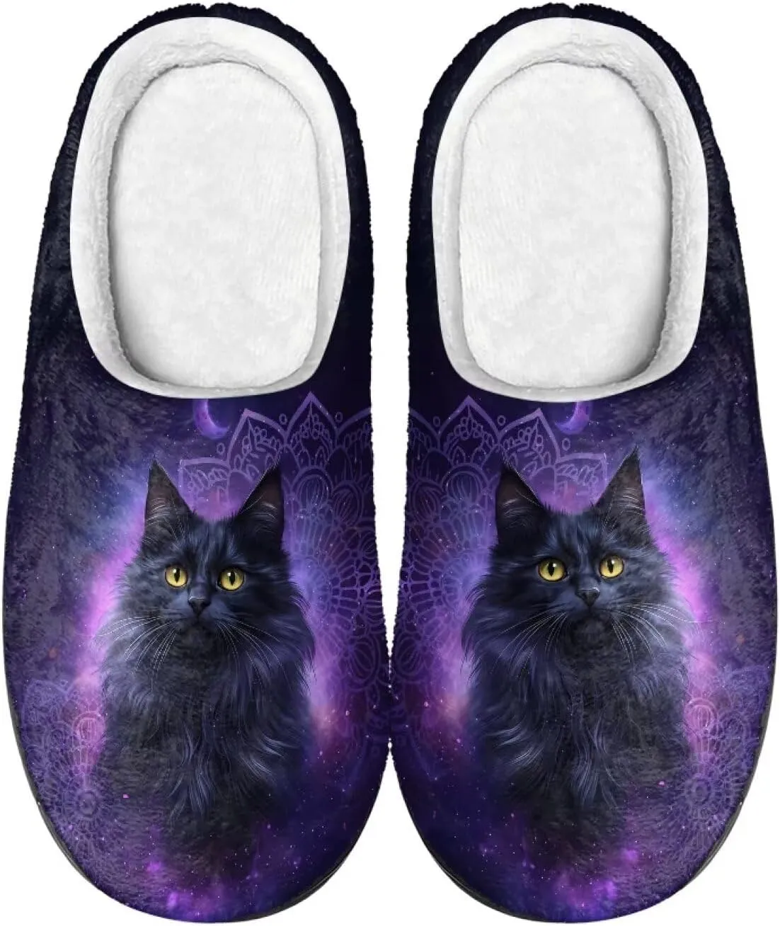 Cozy Slippers for Women - Indoor and Outdoor Cotton Slippers House Shoes with Anti-Skid Sole, Gifts for Women Men