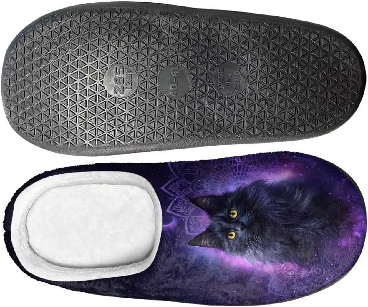 Cozy Slippers for Women - Indoor and Outdoor Cotton Slippers House Shoes with Anti-Skid Sole, Gifts for Women Men