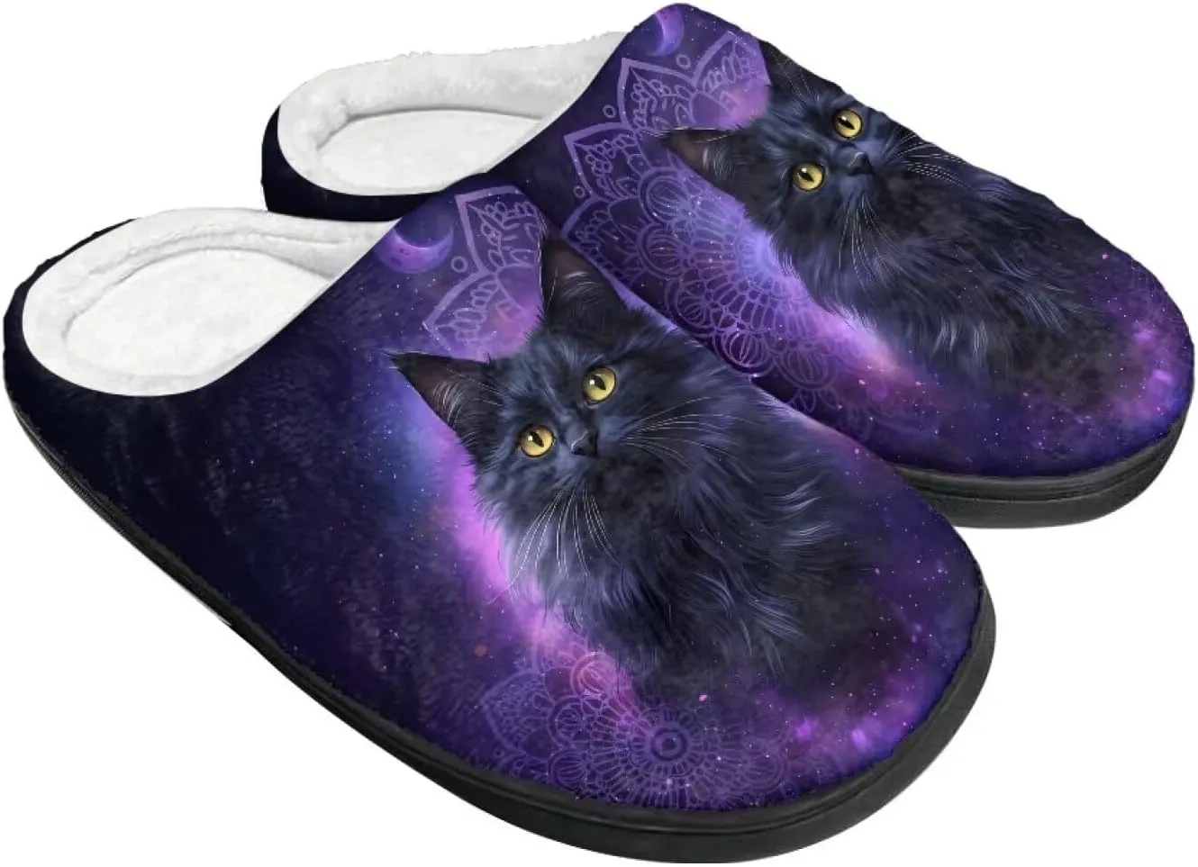Cozy Slippers for Women - Indoor and Outdoor Cotton Slippers House Shoes with Anti-Skid Sole, Gifts for Women Men