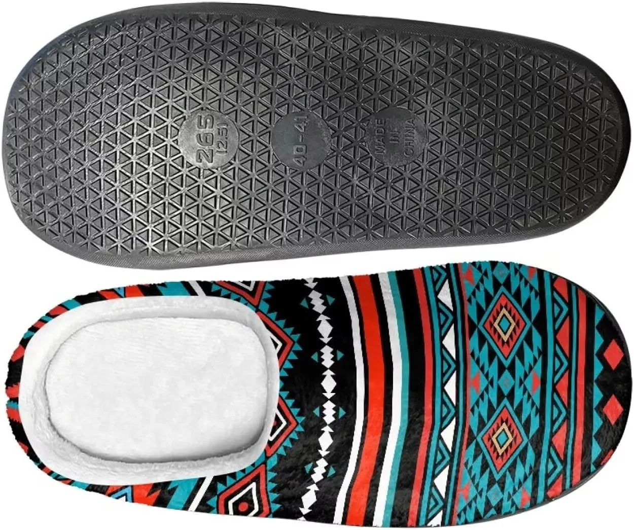Cozy Slippers for Women - Indoor and Outdoor Cotton Slippers House Shoes with Anti-Skid Sole, Gifts for Women Men