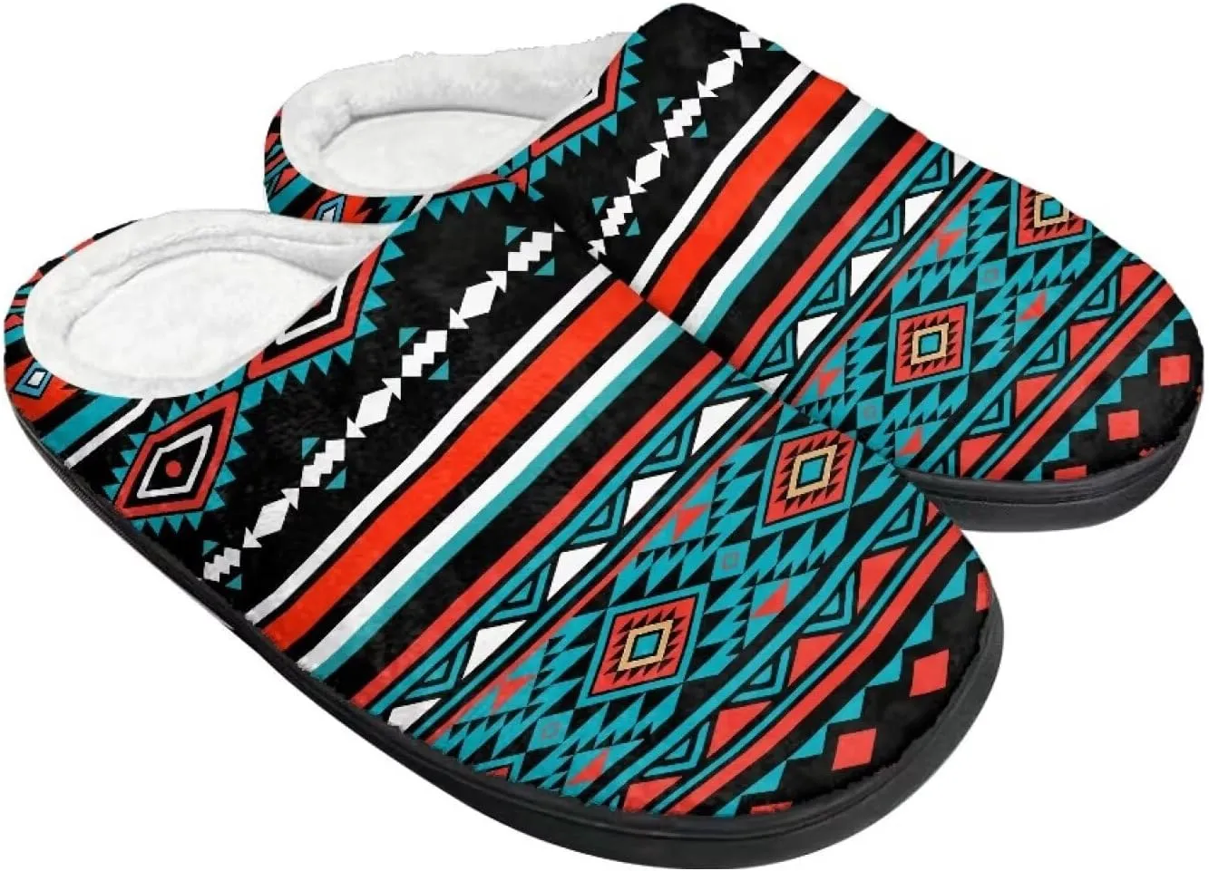 Cozy Slippers for Women - Indoor and Outdoor Cotton Slippers House Shoes with Anti-Skid Sole, Gifts for Women Men