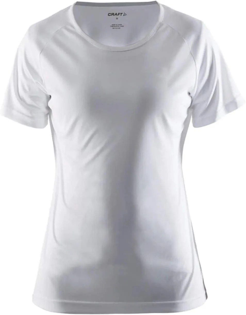 Craft Women's Essential Tee Shirt for Gym Sports Top, Lightweight Technical T