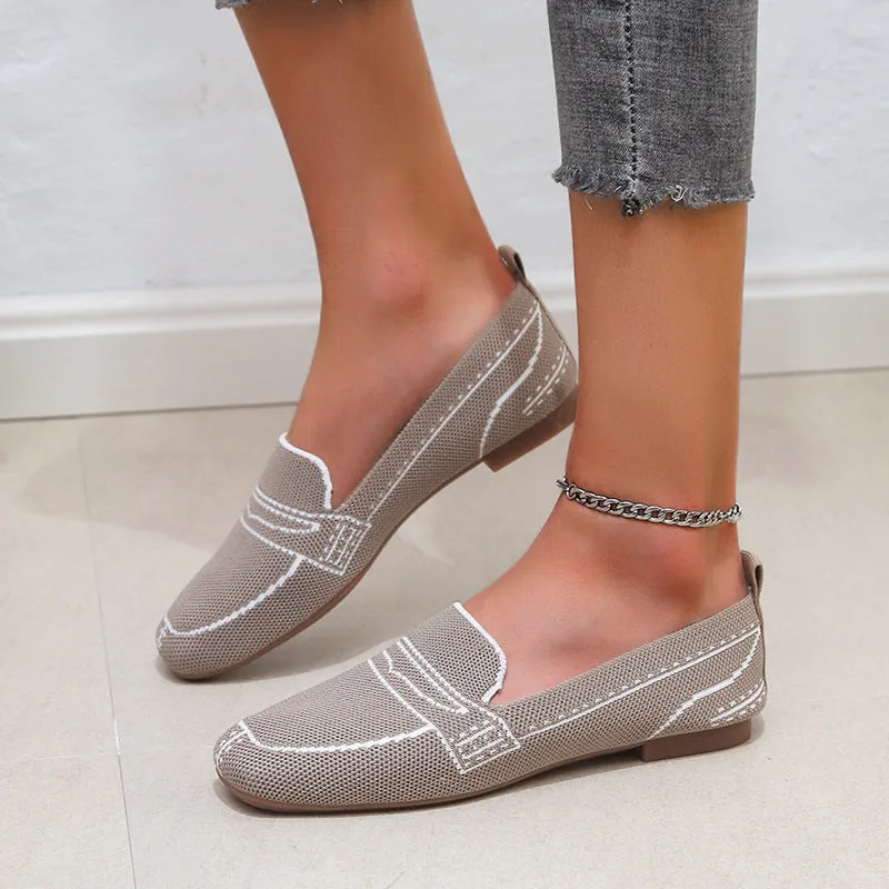 Creamtopmall Mesh Lightweight Flat Shoes