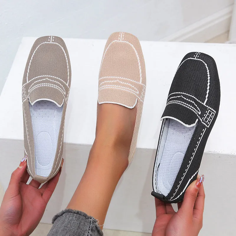 Creamtopmall Mesh Lightweight Flat Shoes