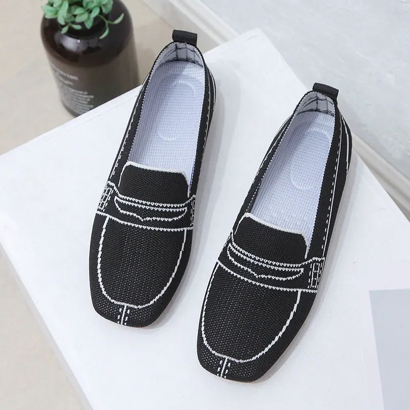 Creamtopmall Mesh Lightweight Flat Shoes