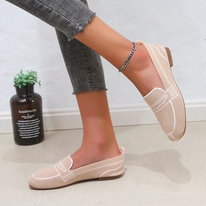 Creamtopmall Mesh Lightweight Flat Shoes