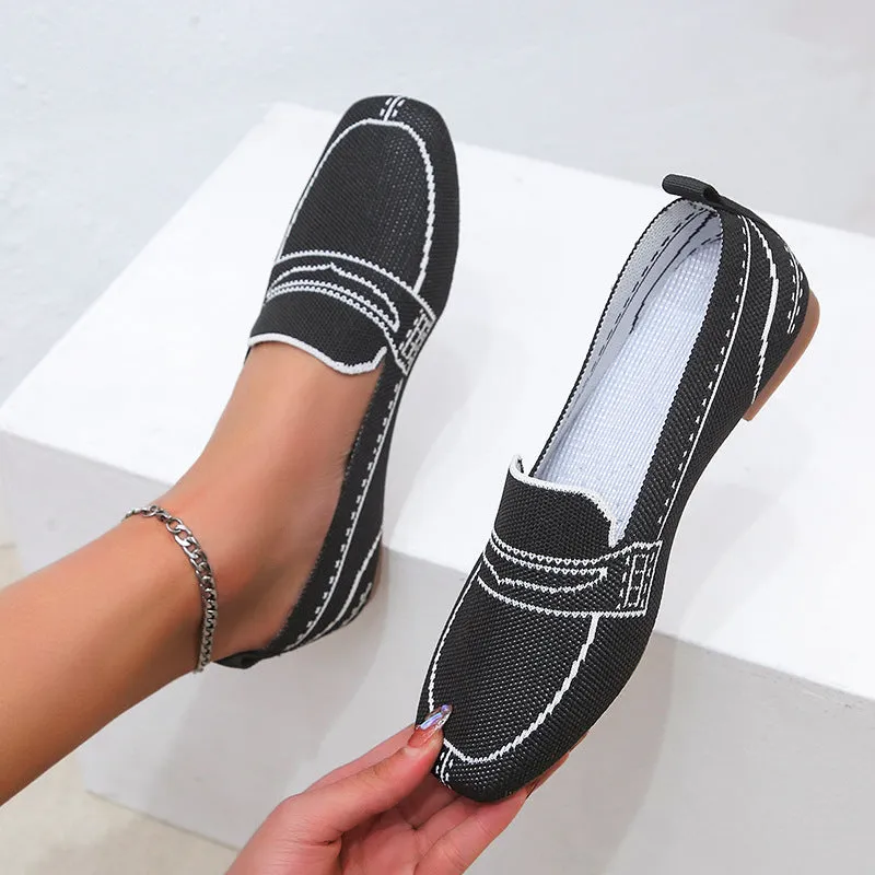 Creamtopmall Mesh Lightweight Flat Shoes