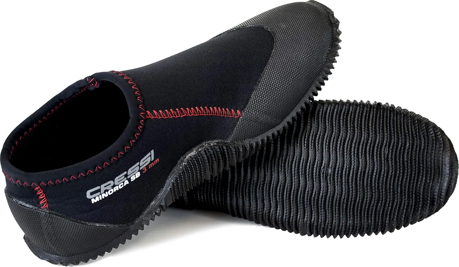 Cressi Neoprene Adult Anti-Slip Sole Boots for Water Sports: Scuba Diving, Snorkeling, Rafting, Windsurfing, Italy-made